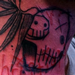 tattoo galleries/ - Abstract Neck Tattoo